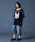FACE LABEL NUMBER BIG TEE DRESS