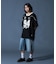 FACE LABEL NUMBER BIG TEE DRESS