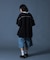 FACE LABEL NUMBER BIG TEE DRESS
