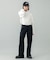 LOW RISE JERSEY PANTS