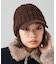 KNIT CASQUETTE