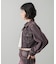 OVERDYED ZIP UP DENIM JACKET