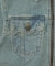 OVERDYED ZIP UP DENIM JACKET
