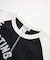 PANELED GRAPHIC RAGLAN BABY TEE