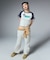 HIBISCUS OVAL LOGO RAGLAN BABY TEE