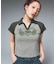 HEART AND WING LOGO RAGLAN POLO TOP