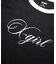 SCRIPT LOGO DRAWSTRING RINGER BABY TEE