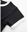 SCRIPT LOGO DRAWSTRING RINGER BABY TEE