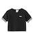 STRIPED RIB S/S BABY TEE