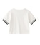 STRIPED RIB S/S BABY TEE