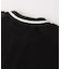 STRIPED RIB HALF ZIP TOP