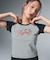 STRIPED RAGLAN BABY TEE