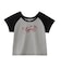 STRIPED RAGLAN BABY TEE