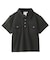WOVEN MIX POLO TOP