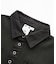 WOVEN MIX POLO TOP