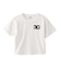 CHENILLE EMBROIDERED LOGO MARK BABY TEE