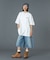 LEOPARD BOX LOGO S/S BIG TEE DRESS