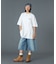 LEOPARD BOX LOGO S/S BIG TEE DRESS