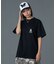 FACE AND WORDS POCKET S/S TEE