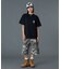 FACE AND WORDS POCKET S/S TEE