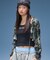 HIBISCUS CAMOUFLAGE BLOUSE