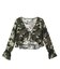 HIBISCUS CAMOUFLAGE BLOUSE