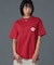 CHECKER OVAL LOGO POCKET S/S TEE