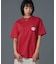 CHECKER OVAL LOGO POCKET S/S TEE