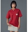 CHECKER OVAL LOGO POCKET S/S TEE
