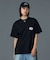CHECKER OVAL LOGO POCKET S/S TEE
