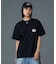 CHECKER OVAL LOGO POCKET S/S TEE