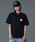 CHECKER OVAL LOGO POCKET S/S TEE