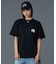 CHECKER OVAL LOGO POCKET S/S TEE