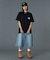 CHECKER OVAL LOGO POCKET S/S TEE