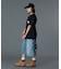 CHECKER OVAL LOGO POCKET S/S TEE