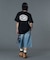 CHECKER OVAL LOGO POCKET S/S TEE