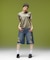 FADED STENCIL LOGO S/S TEE