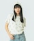 FLOWER PRINT S/S TEE