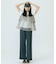 TULLE FRILL PATTERN TOP