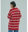 STRIPED COLLAR KNIT