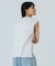 SHOULDER TUCKED SLEEVELESS TEE