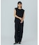 SHOULDER TUCKED SLEEVELESS TEE