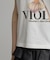 フラワーグラフィックTシャツ