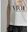 フラワーグラフィックTシャツ