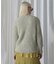 LAME FEATHER KNIT PULLOVER