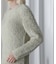 LAME FEATHER KNIT PULLOVER
