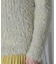 LAME FEATHER KNIT PULLOVER