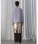 LAME FEATHER KNIT PULLOVER
