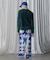 LAME FEATHER KNIT PULLOVER
