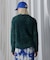 LAME FEATHER KNIT PULLOVER
